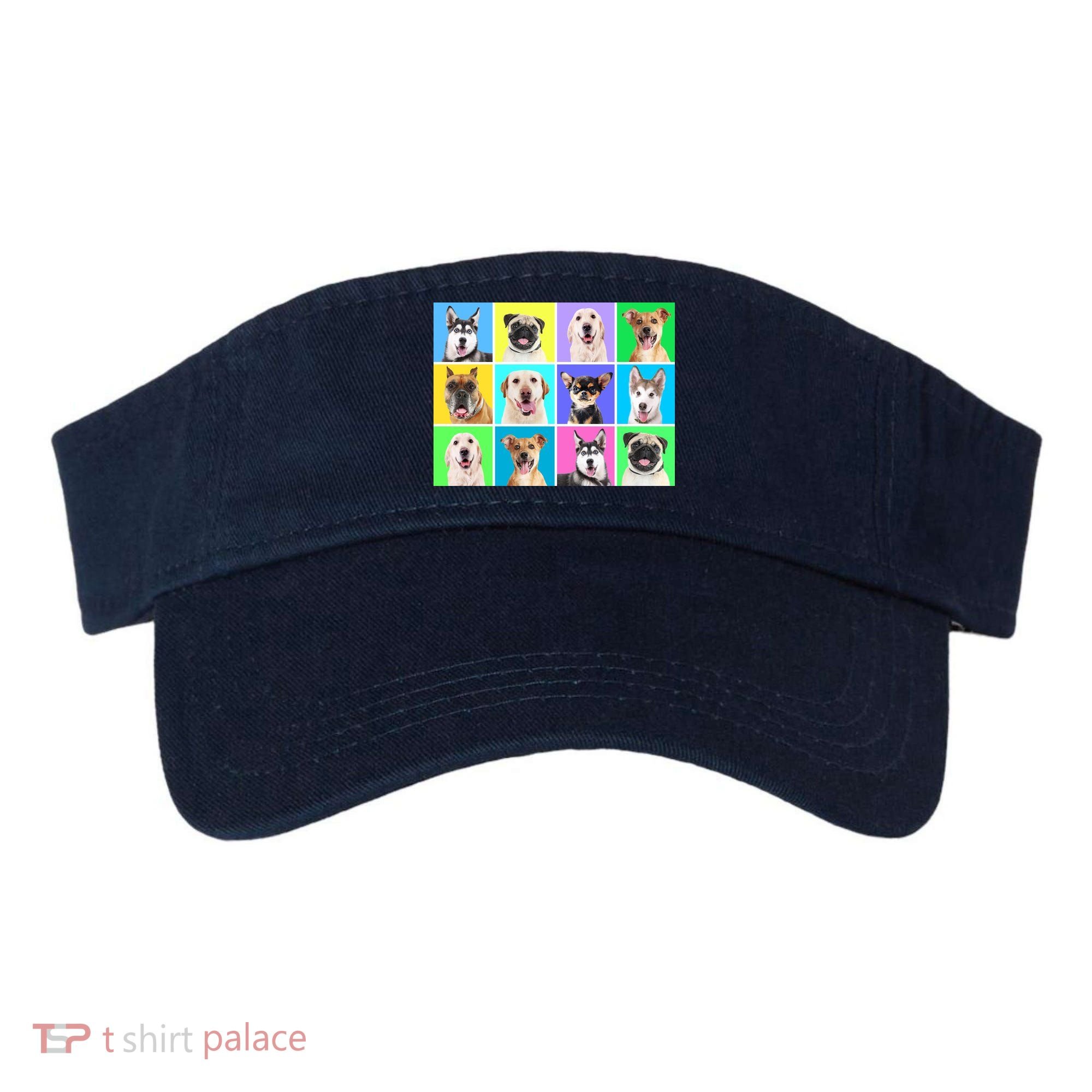 Cute Dogs Portrait Visor