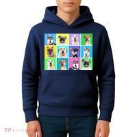 Cute Dogs Portrait Kids Hoodie thumb 4