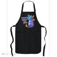 Cute Dragons Are A Girl's Best Friend Apron thumb 0