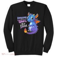 Cute Dragons Are A Girl's Best Friend Sweatshirt thumb 0