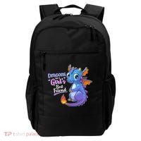 Cute Dragons Are A Girl's Best Friend Backpack thumb 0