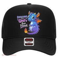 Cute Dragons Are A Girl's Best Friend Hat thumb 0