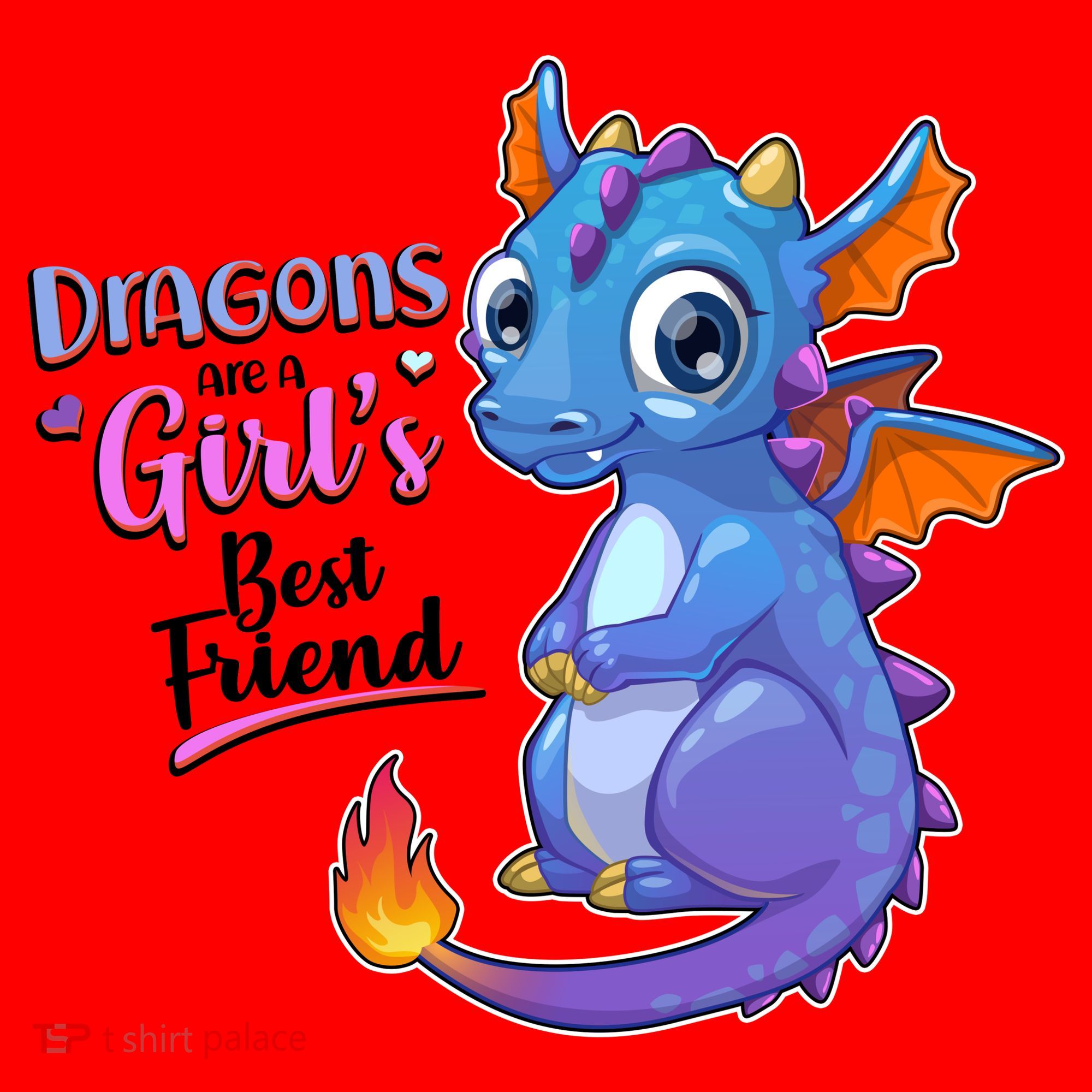 Cute Dragons Are A Girl's Best Friend Santa Hat