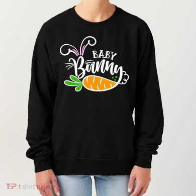 Cute Easter Baby Bunny Women's Sweatshirt