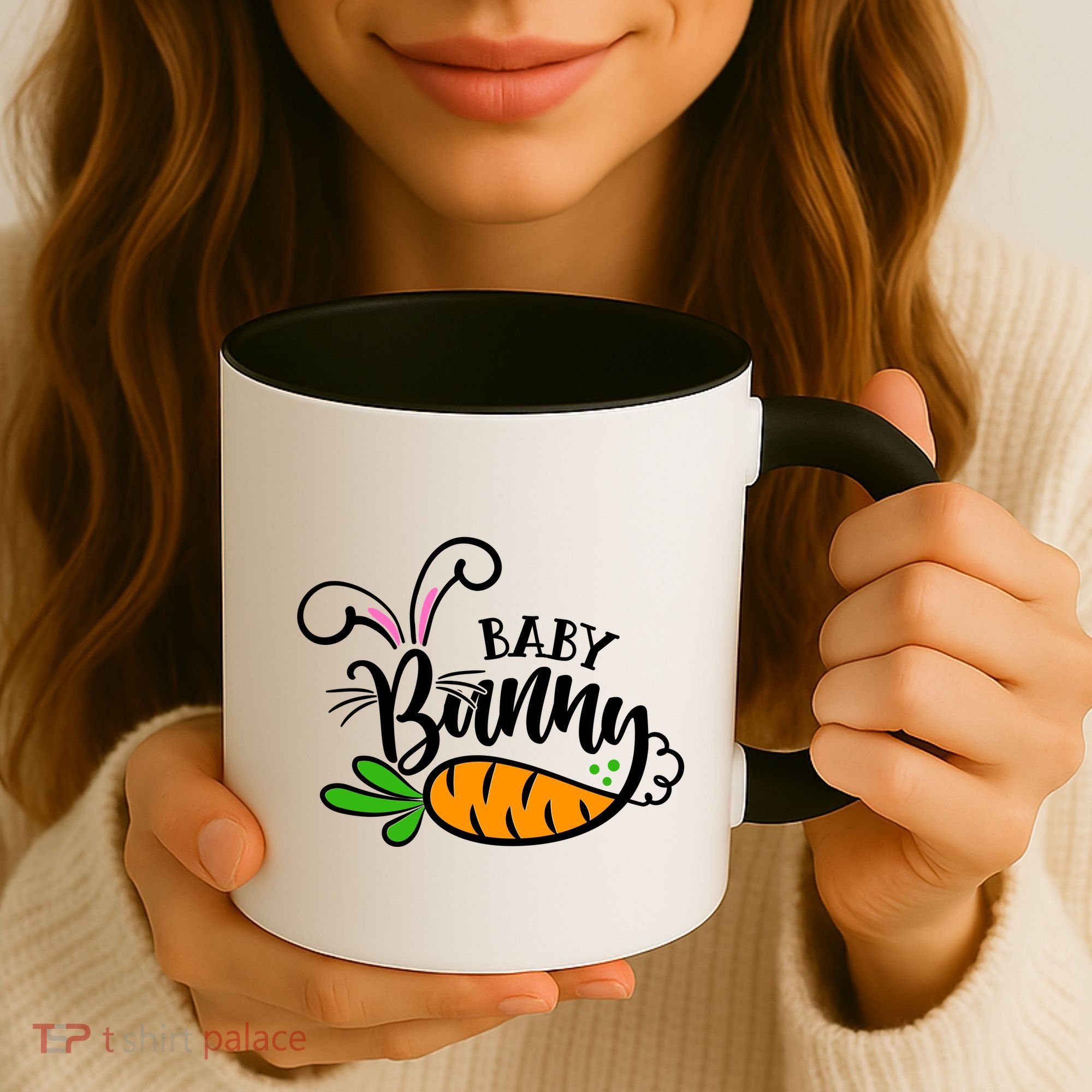 Cute Easter Baby Bunny Coffee Mug