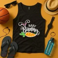 Cute Easter Baby Bunny Tank Top thumb 4