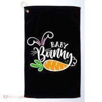Cute Easter Baby Bunny Golf Towel thumb 0