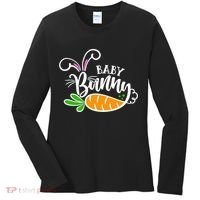 Cute Easter Baby Bunny Women's Long Sleeve Shirt thumb 0