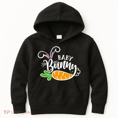 Cute Easter Baby Bunny Kids Hoodie