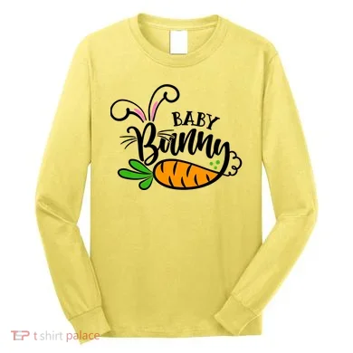 Cute Easter Baby Bunny Long Sleeve Shirt