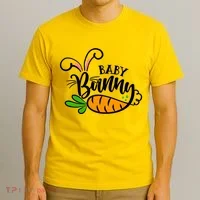 Cute Easter Baby Bunny T-Shirt thumb 3