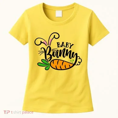 Cute Easter Baby Bunny Women's T-Shirt
