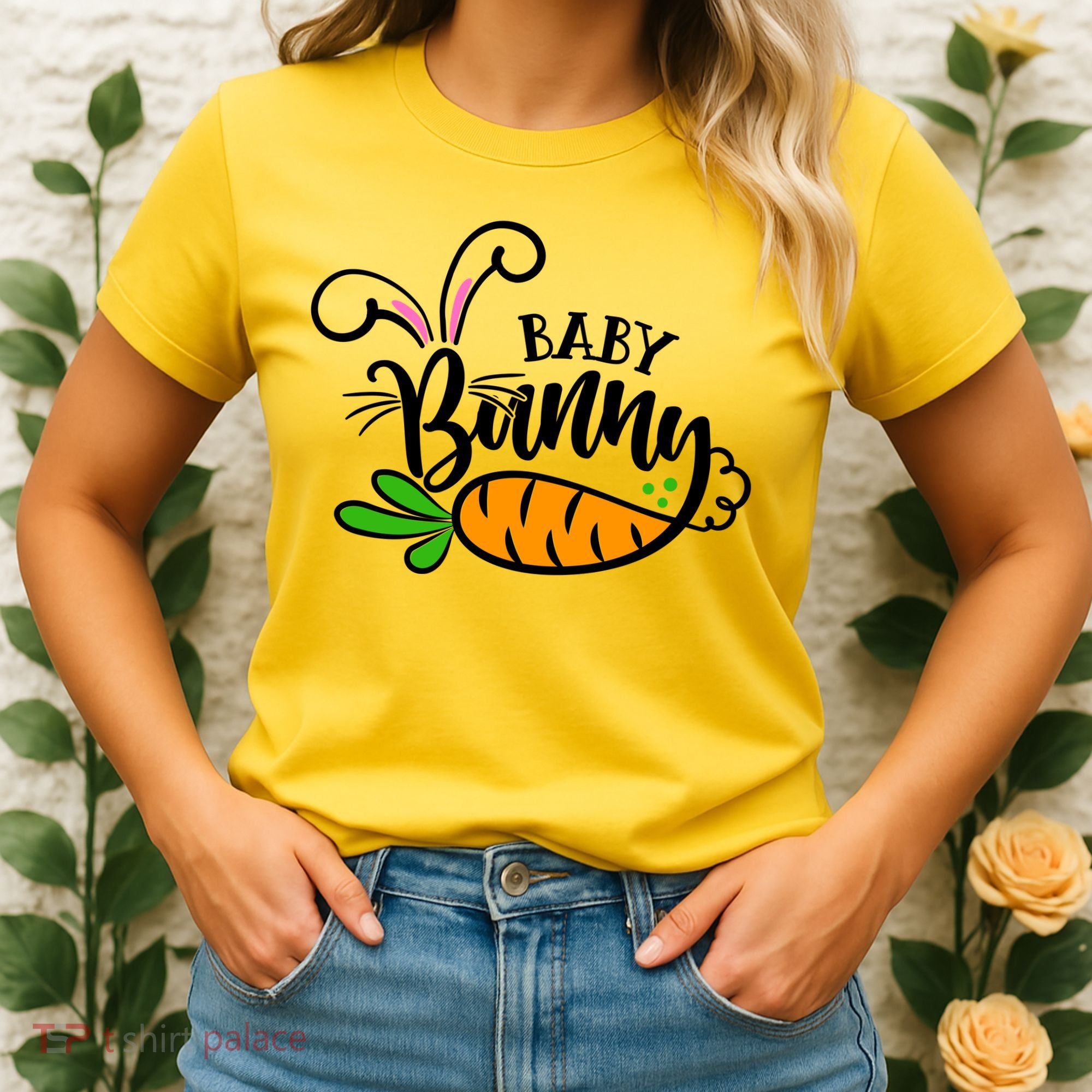 Cute Easter Baby Bunny Women's T-Shirt