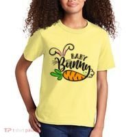 Cute Easter Baby Bunny Kids T-Shirt thumb 2