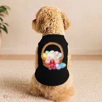 Cute Easter Bunny Basket Doggie Tank thumb 2