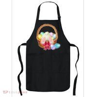 Cute Easter Bunny Basket Apron thumb 0