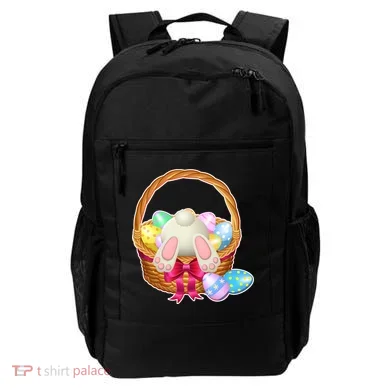 Cute Easter Bunny Basket Backpack