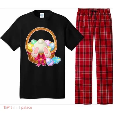 Cute Easter Bunny Basket Pajama Set
