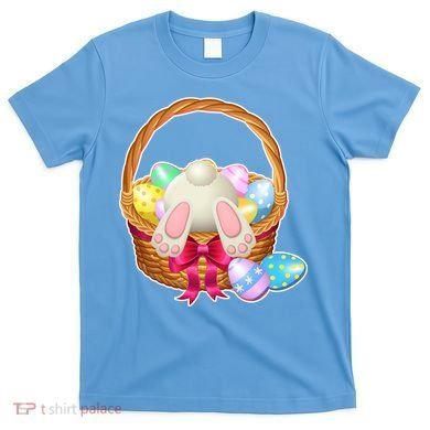 Cute Easter Bunny Basket T-Shirt