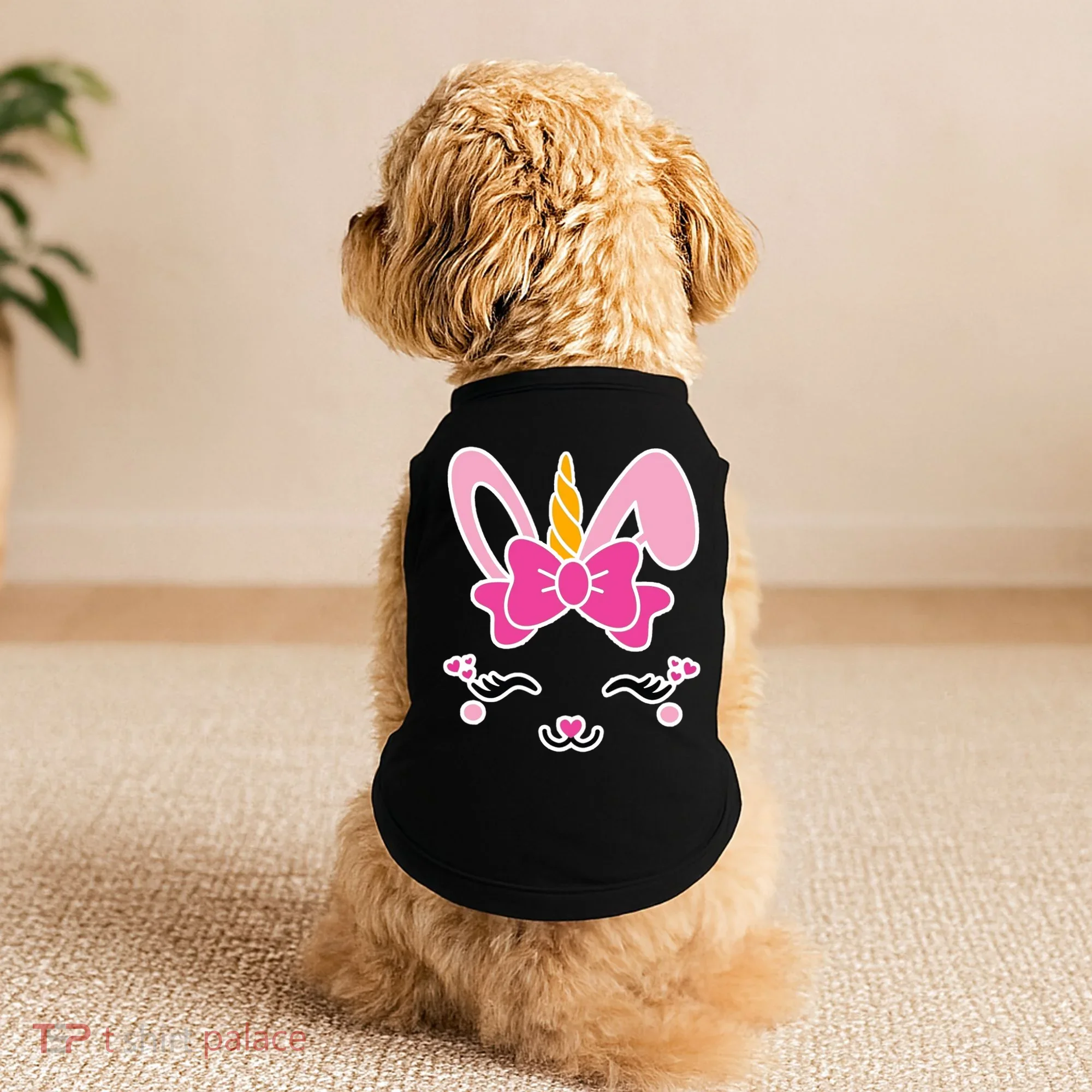 Cute Easter Bunny Unicorn Magical Doggie Tank