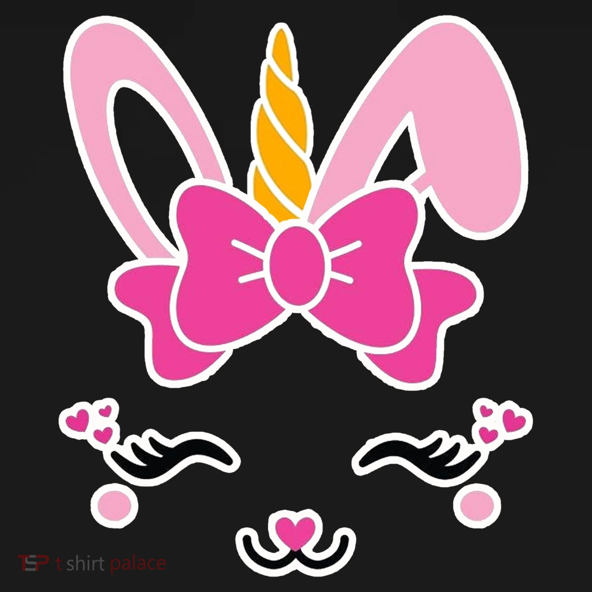 Cute Easter Bunny Unicorn Magical Doggie Tank