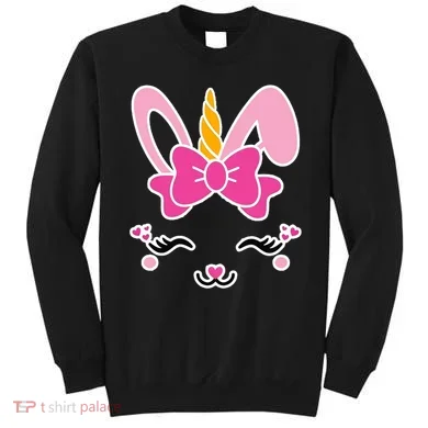 Cute Easter Bunny Unicorn Magical Sweatshirt