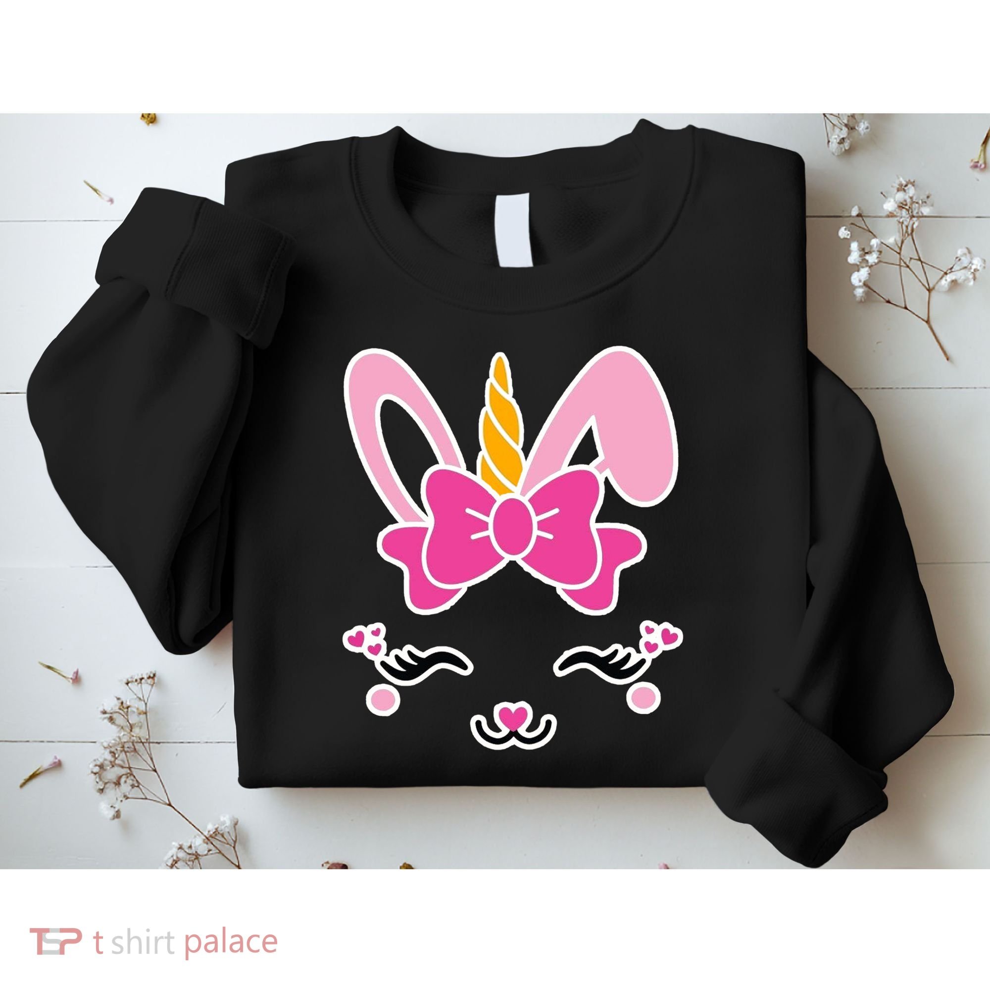 Cute Easter Bunny Unicorn Magical Sweatshirt