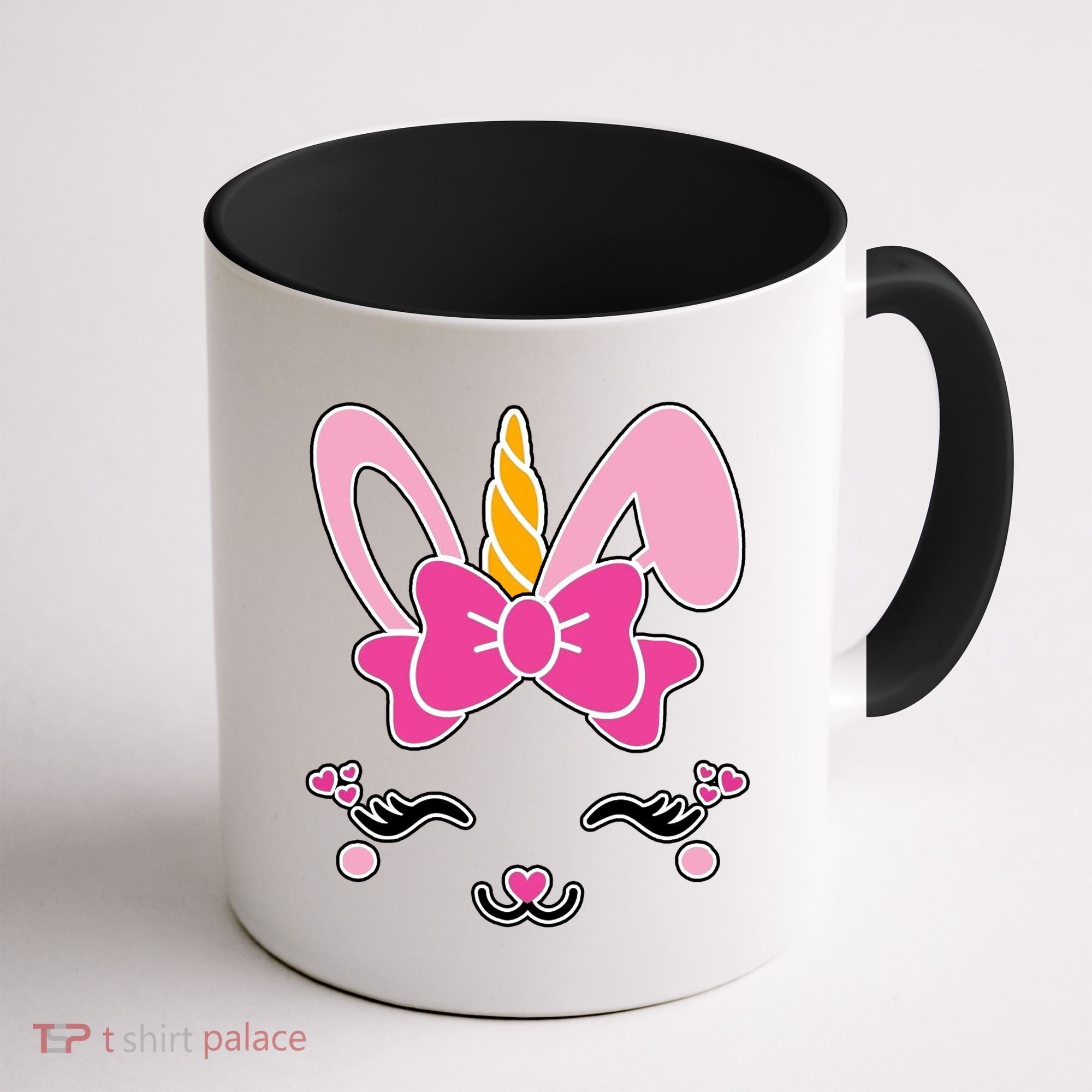 Cute Easter Bunny Unicorn Magical Coffee Mug