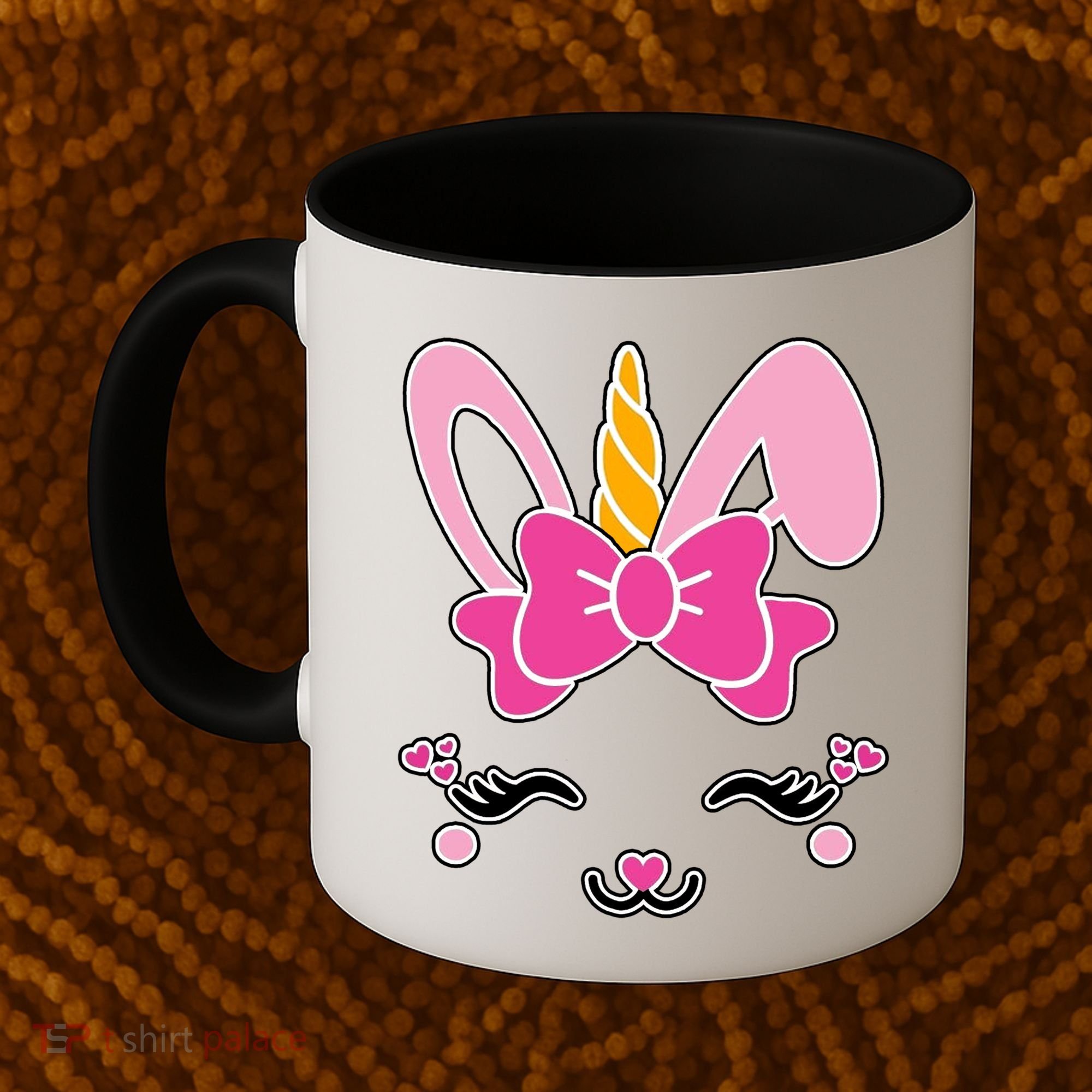 Cute Easter Bunny Unicorn Magical Coffee Mug