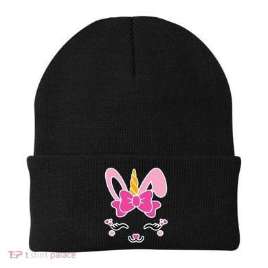 Cute Easter Bunny Unicorn Magical Beanie