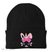 Cute Easter Bunny Unicorn Magical Beanie thumb 0