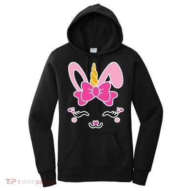 Cute Easter Bunny Unicorn Magical Women's Hoodie