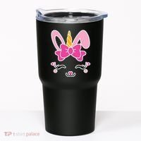 Cute Easter Bunny Unicorn Magical Tumbler thumb 0