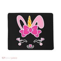 Cute Easter Bunny Unicorn Magical Mousepad thumb 0