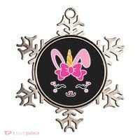 Cute Easter Bunny Unicorn Magical Ornament thumb 0
