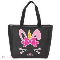 Cute Easter Bunny Unicorn Magical Tote Bag thumb 0