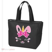 Cute Easter Bunny Unicorn Magical Tote Bag thumb 3