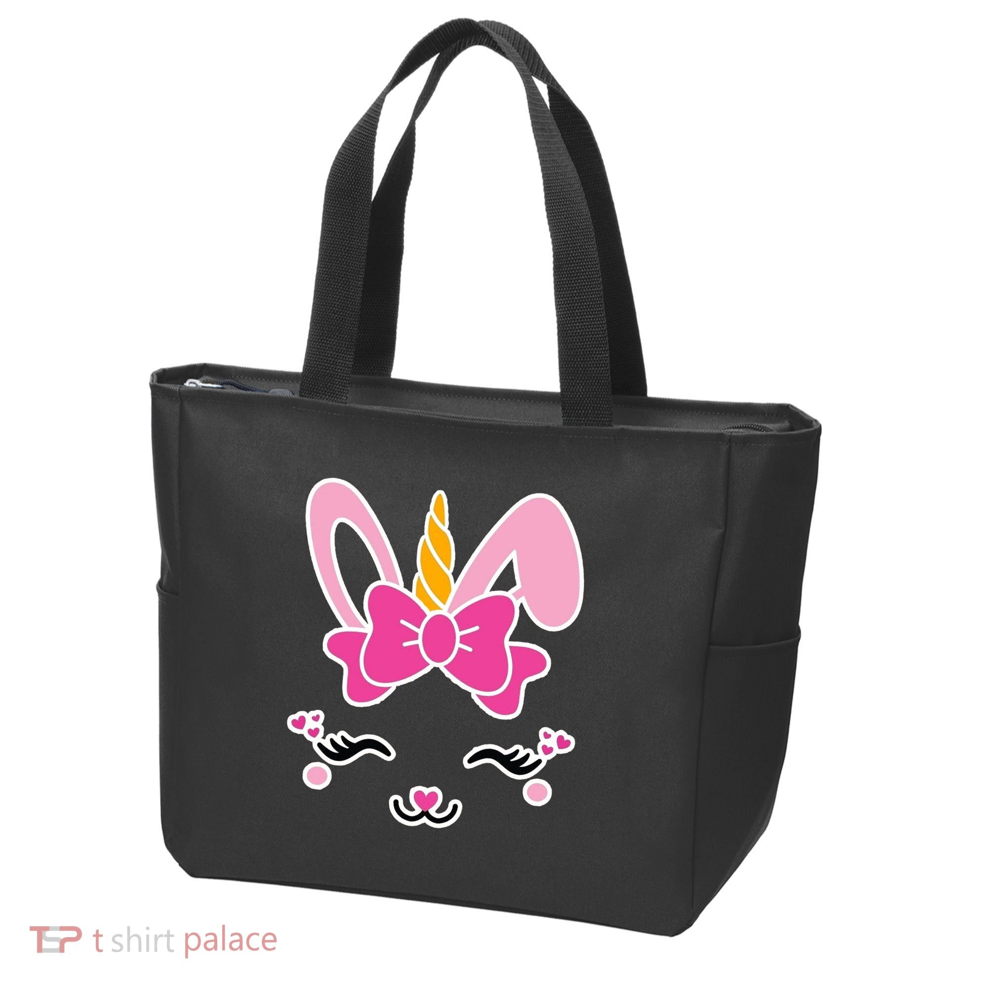 Cute Easter Bunny Unicorn Magical Tote Bag