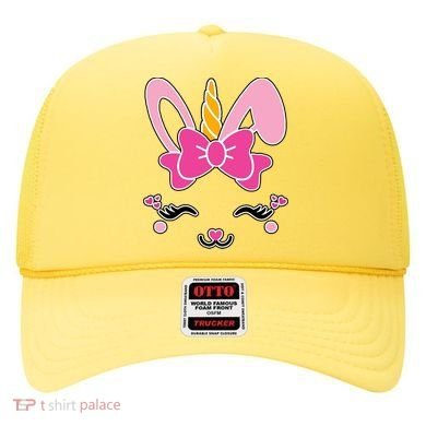 Cute Easter Bunny Unicorn Magical Hat