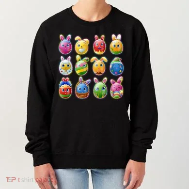 Cute Easter Eggs Women's Sweatshirt