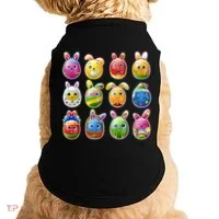 Cute Easter Eggs Doggie Tank thumb 0