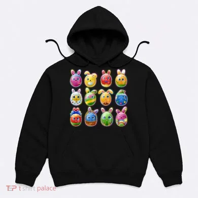 Cute Easter Eggs Hoodie
