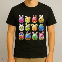 Cute Easter Eggs T-Shirt thumb 3