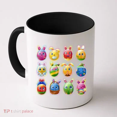 Cute Easter Eggs Coffee Mug
