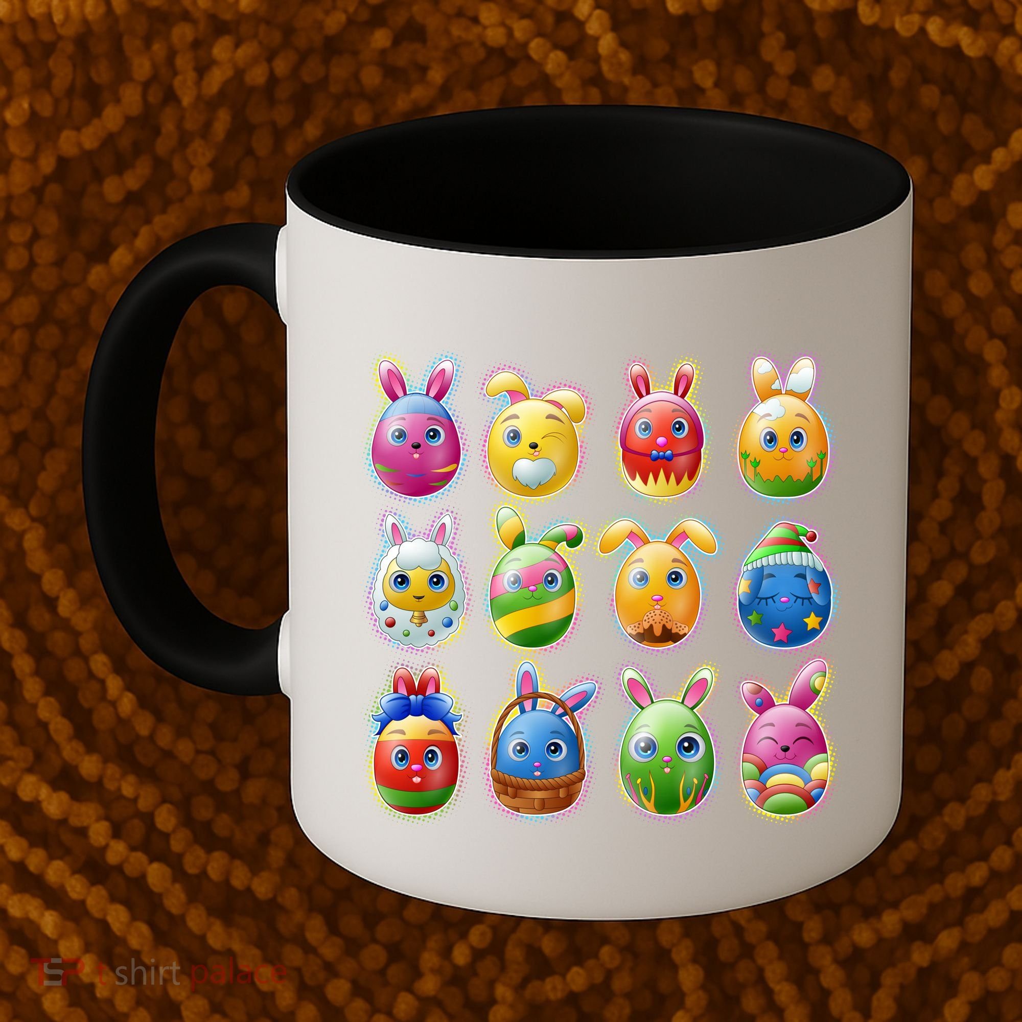Cute Easter Eggs Coffee Mug