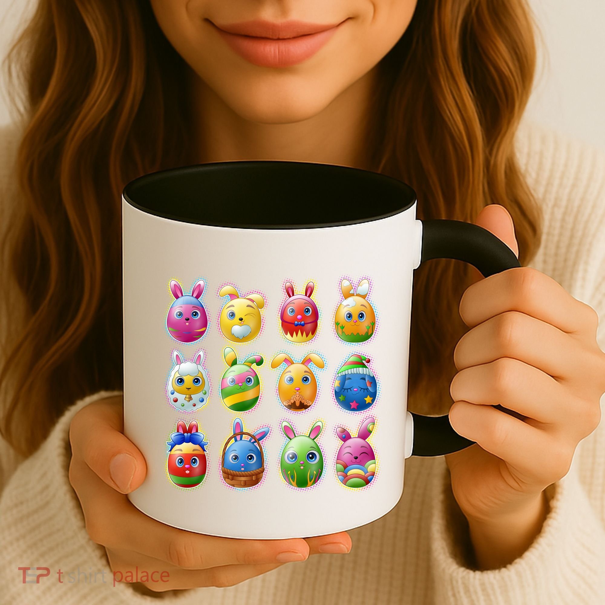 Cute Easter Eggs Coffee Mug