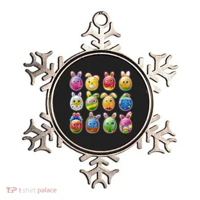 Cute Easter Eggs Ornament