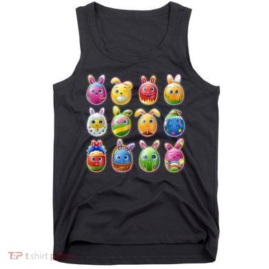 Cute Easter Eggs Tank Top