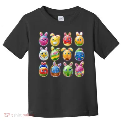 Cute Easter Eggs Toddler T-Shirt