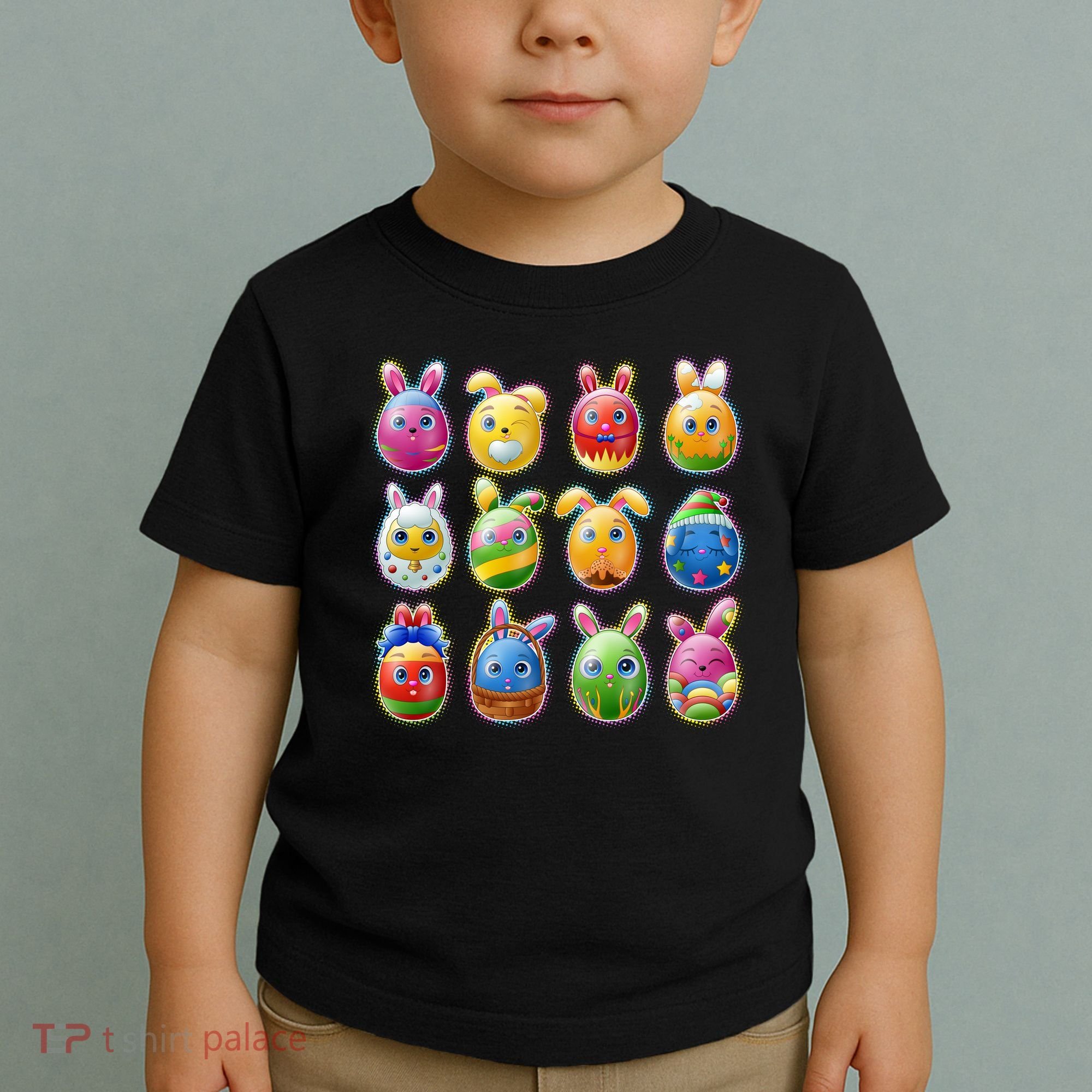Cute Easter Eggs Toddler T-Shirt